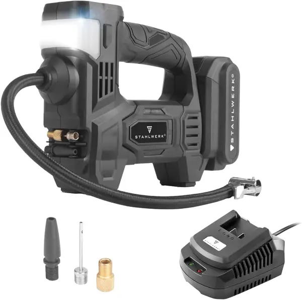 Akku-Druckluftkompressor 72 Watt