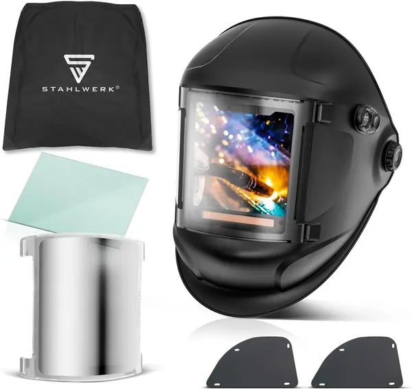 Automatik-Schweißhelm 3-in-1 Titan True-Colour mit