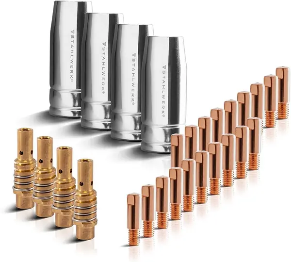 MIG/MAG Schweißzubehör AK15/MB15 AK14/MB14 Set mit 28