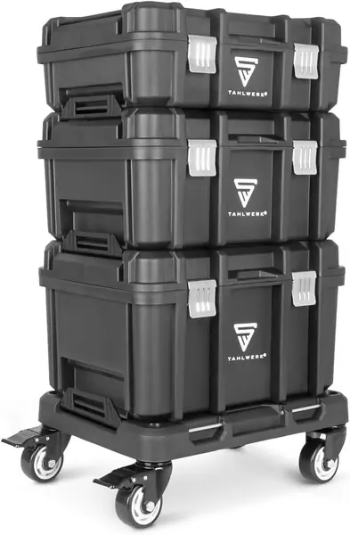 Werkzeugtrolley mit drei Boxen