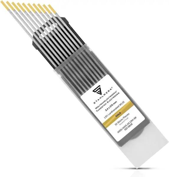 Wolframelektroden-Set WL 15 Ø 2