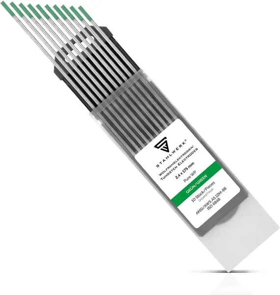 Wolframelektroden WIG WP Grün Ø 2 – stabil